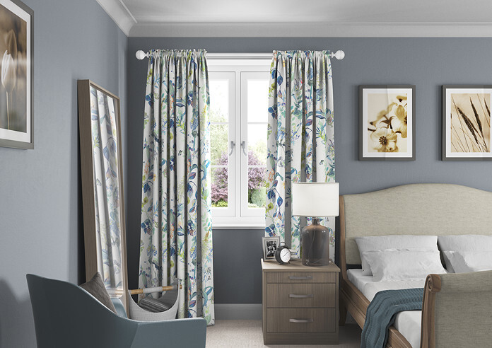 Bougainvillea, Waterfall - Made to Measure Curtains - Image 5